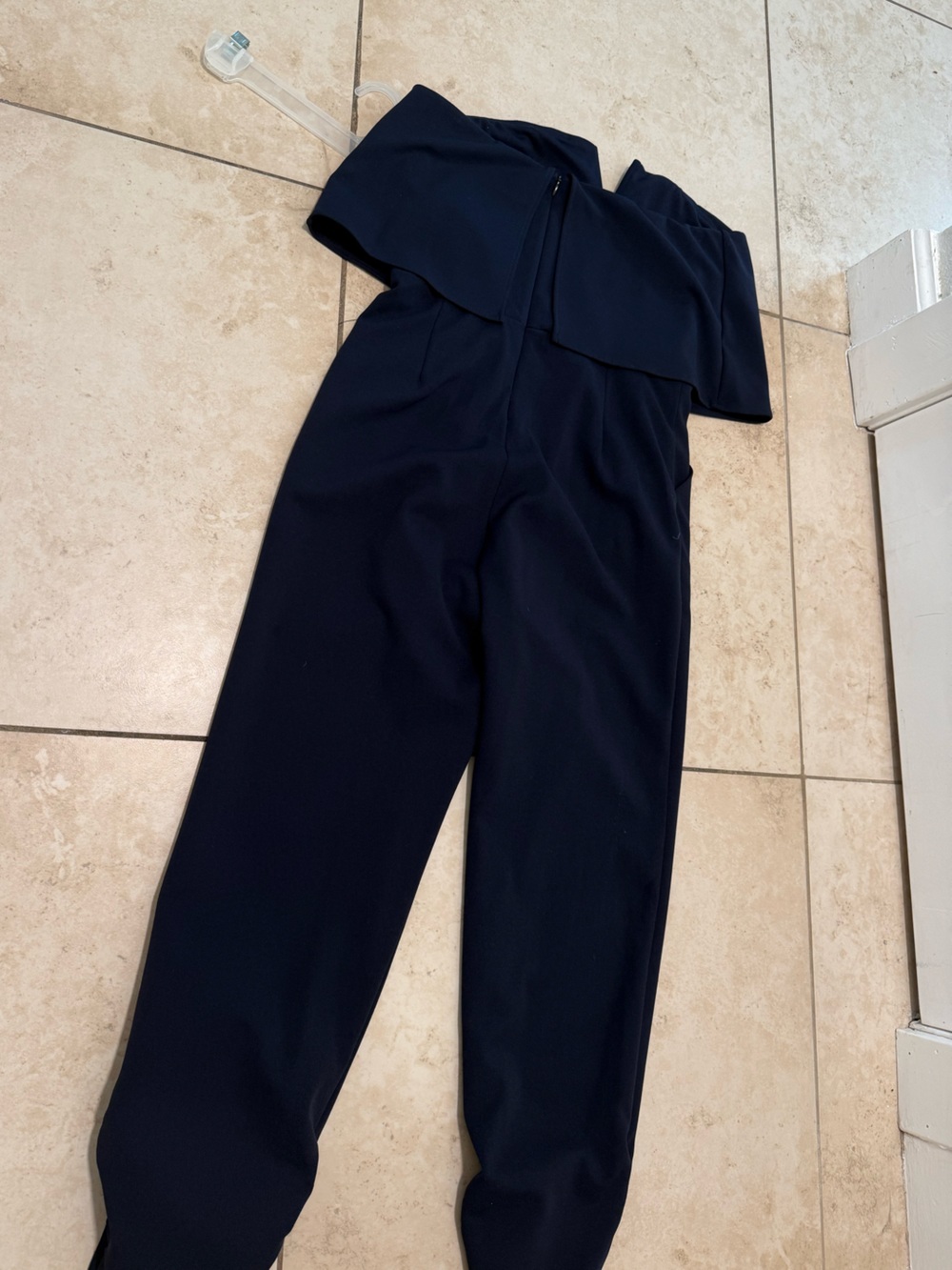Classic Navy Wide-Leg Jumpsuit 👖